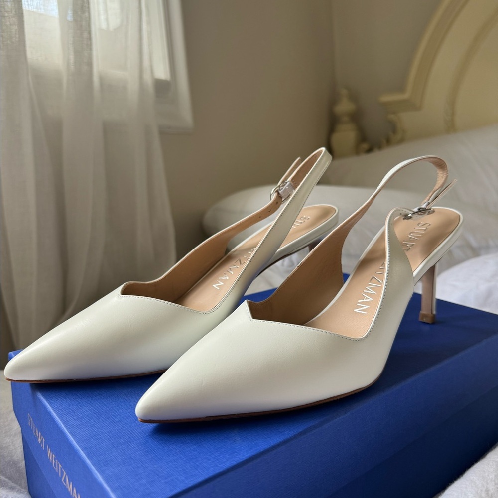 NEVER WORN Stuart Weitzman Edith 70 Pump